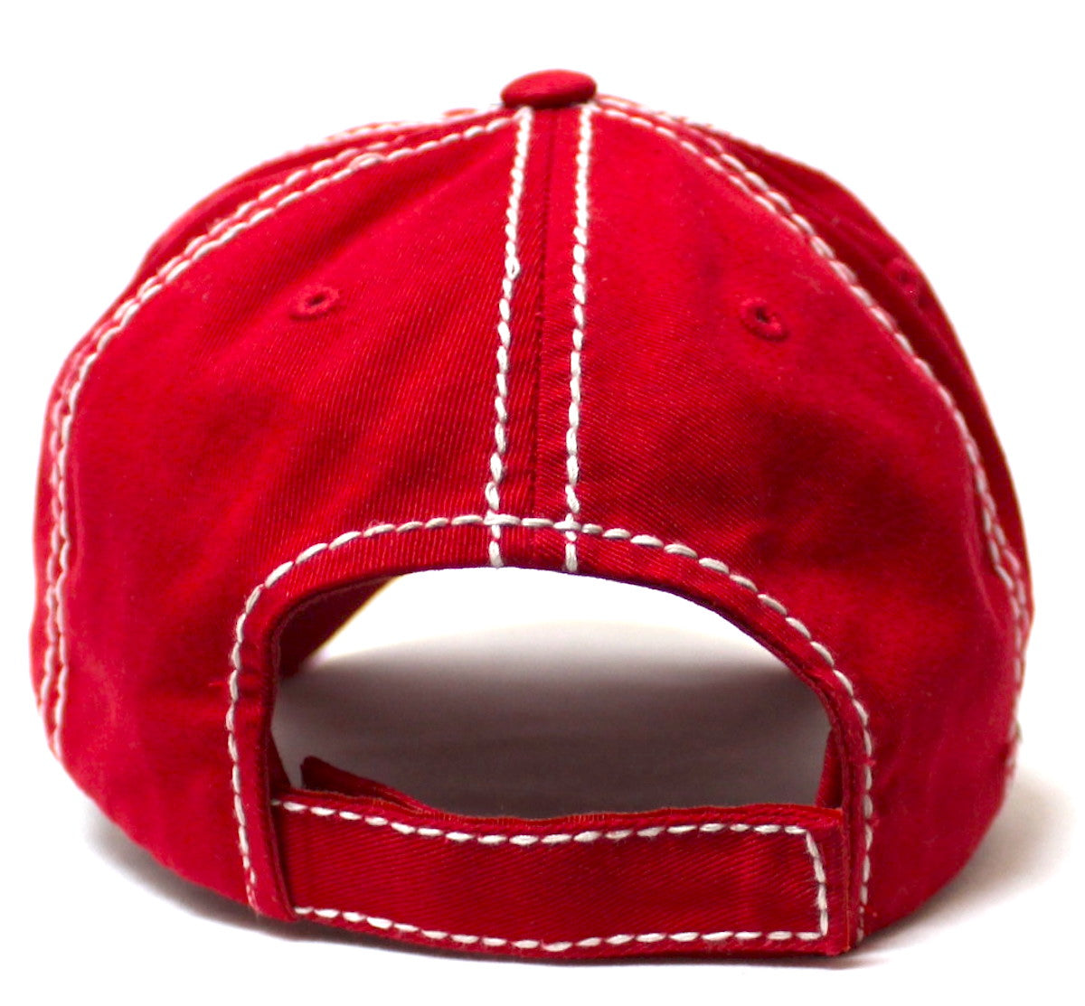 CAPS N VINTAGE Unisex USA Distressed Baseball Cap American Flag Patch caps-n-vintage-unisex-usa-distressed-baseball-cap-american-flag-patch