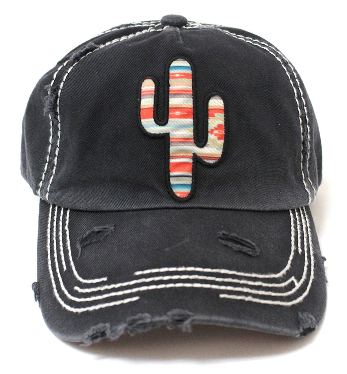 Serape Aztec Print Cactus Hat - Caps 'N Vintage 