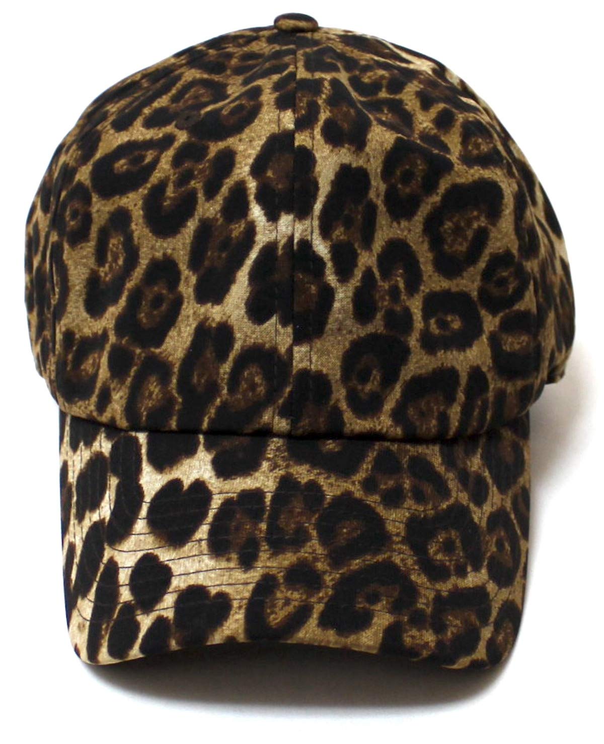 Women's Fashion Leopard Design Adustable Vintage Hat Accessory - Caps 'N Vintage 
