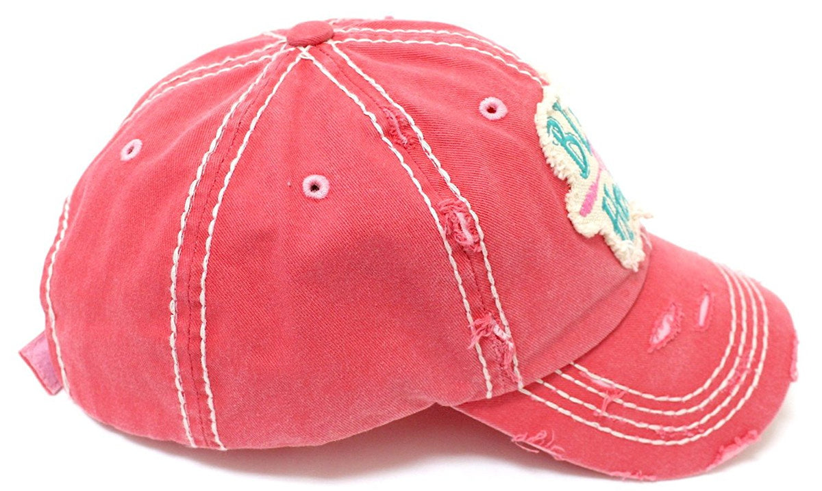 CAPS 'N VINTAGE Women's Bless Your Heart Vintage Embroidery Baseball Hat - Caps 'N Vintage 