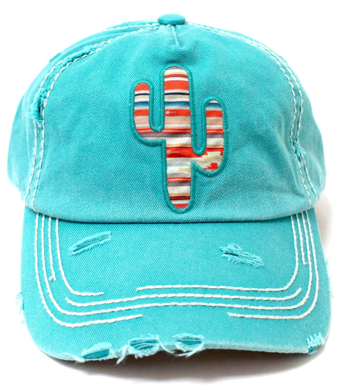 Serape Aztec Print Cactus Hat - Caps 'N Vintage 