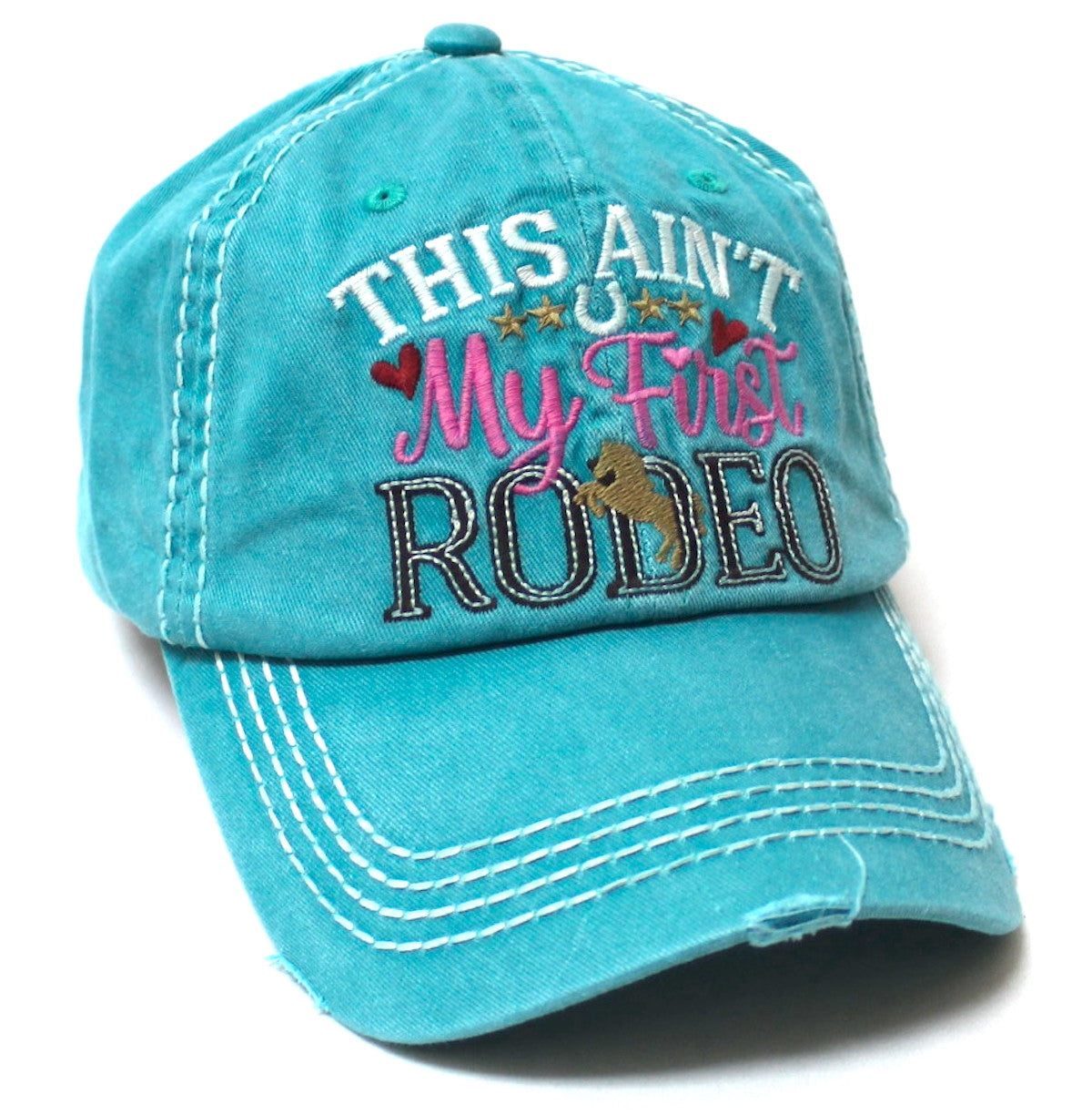 Women's Ballcap This Ain't My First Rodeo Adjustable Hat